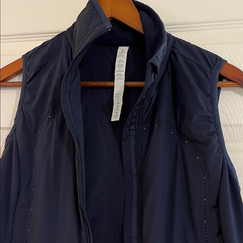 Lululemon Athletica Dark Blue Vest